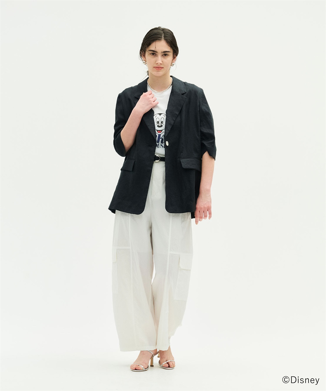 N.O.R.C 【フレンチリネン】ハーフスリーブジャケット_sub_6