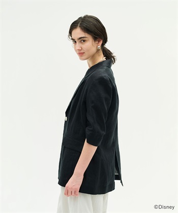 N.O.R.C 【フレンチリネン】ハーフスリーブジャケット_subthumb_8