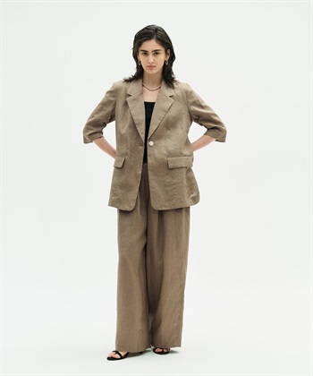 N.O.R.C 【フレンチリネン】ハーフスリーブジャケット_subthumb_10