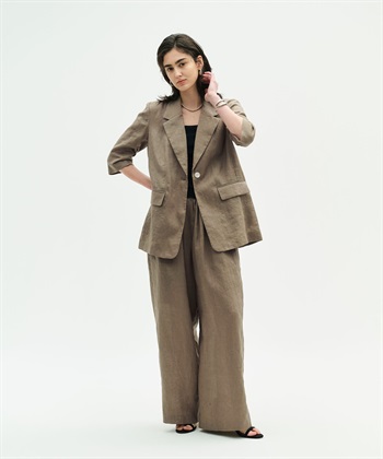 N.O.R.C 【フレンチリネン】ハーフスリーブジャケット_subthumb_13