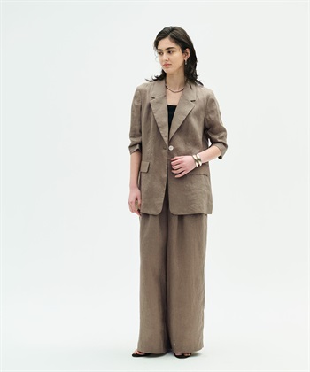 N.O.R.C 【フレンチリネン】ハーフスリーブジャケット_subthumb_16