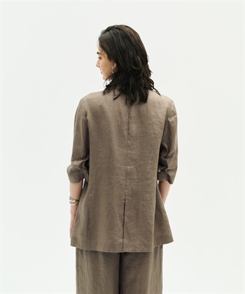 N.O.R.C 【フレンチリネン】ハーフスリーブジャケット_subthumb_17