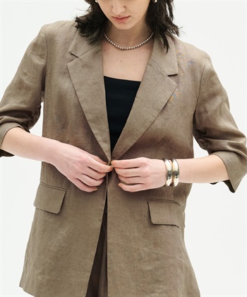 N.O.R.C 【フレンチリネン】ハーフスリーブジャケット_subthumb_18