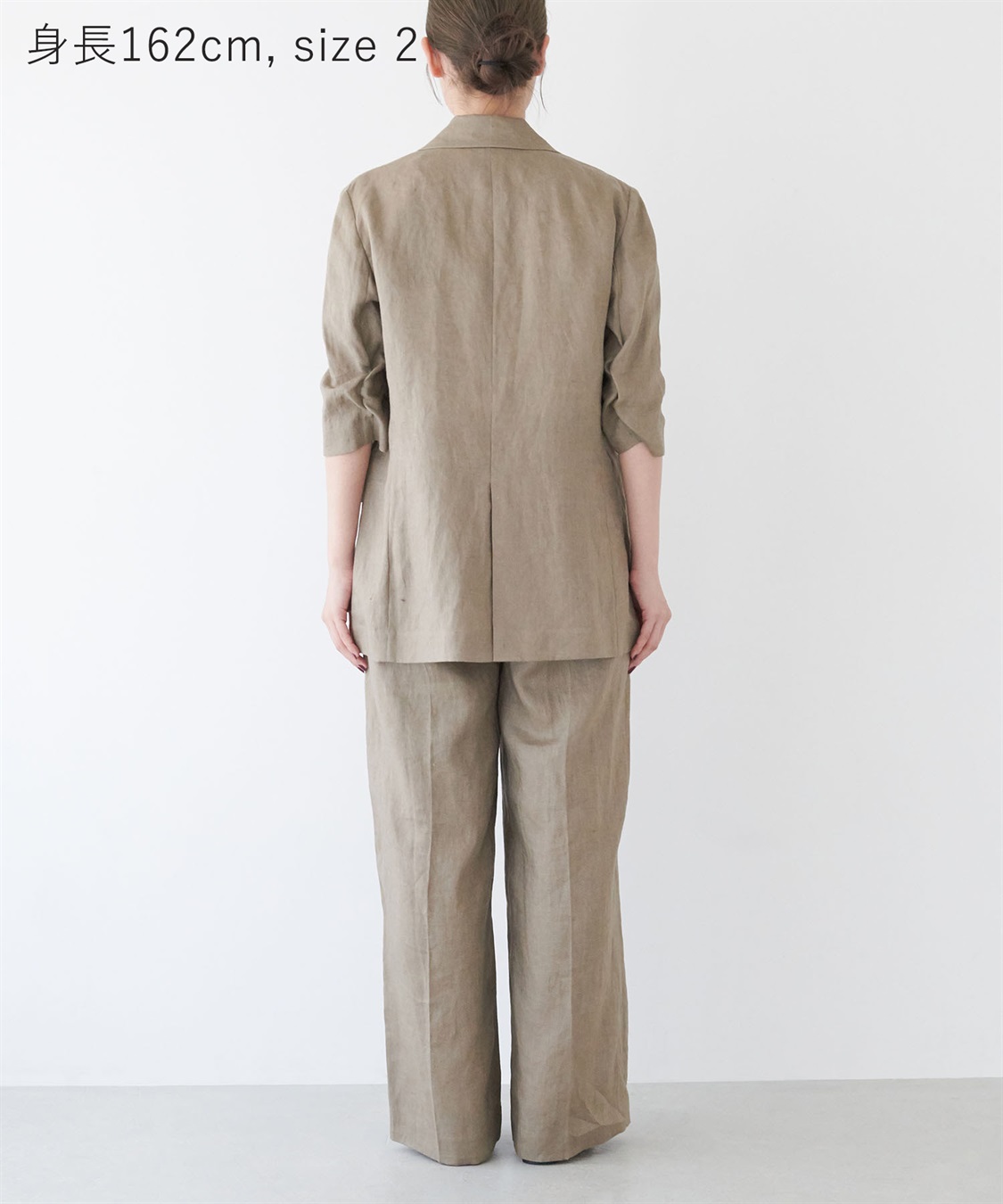 N.O.R.C 【フレンチリネン】ハーフスリーブジャケット_sub_22