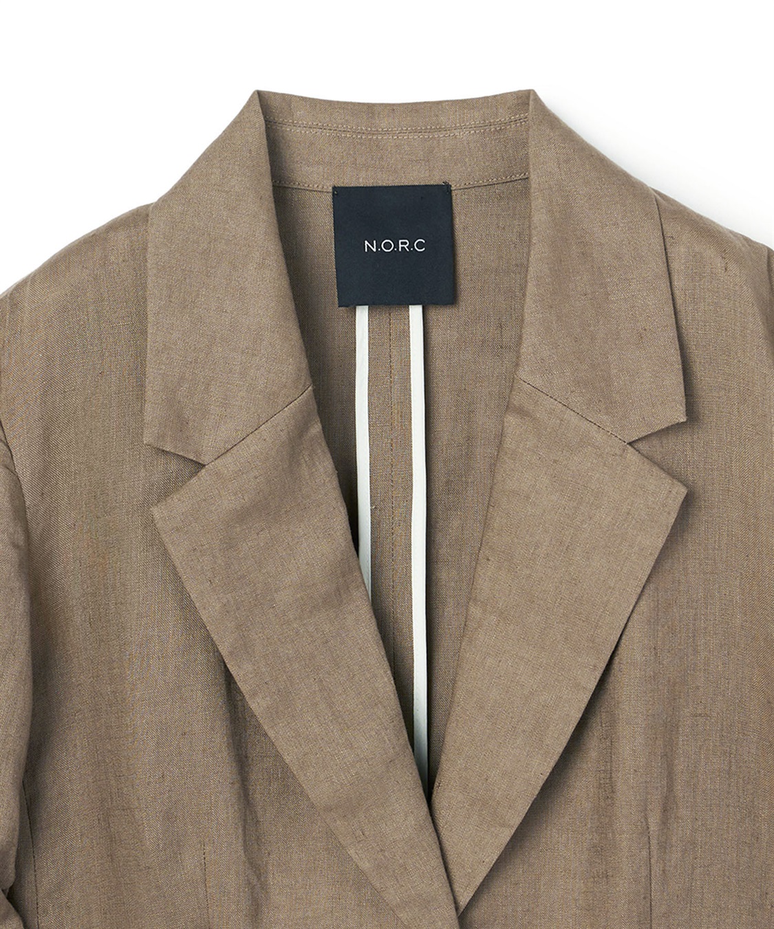N.O.R.C 【フレンチリネン】ハーフスリーブジャケット_sub_25