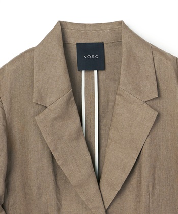 N.O.R.C 【フレンチリネン】ハーフスリーブジャケット_subthumb_25
