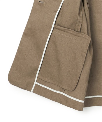 N.O.R.C 【フレンチリネン】ハーフスリーブジャケット_subthumb_28