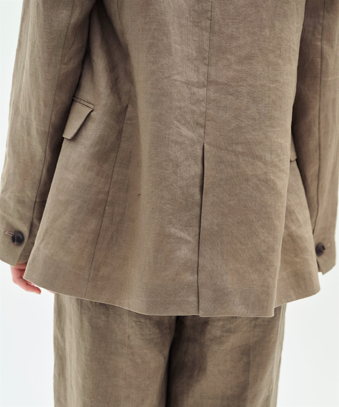 N.O.R.C 【フレンチリネン】ダブルテーラードジャケット_sub_20