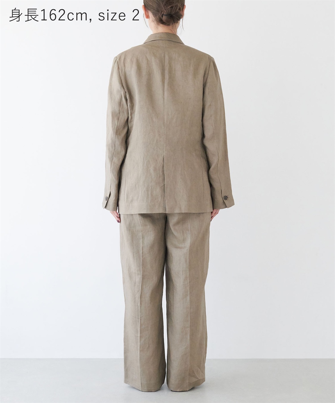 N.O.R.C 【フレンチリネン】ダブルテーラードジャケット_sub_24