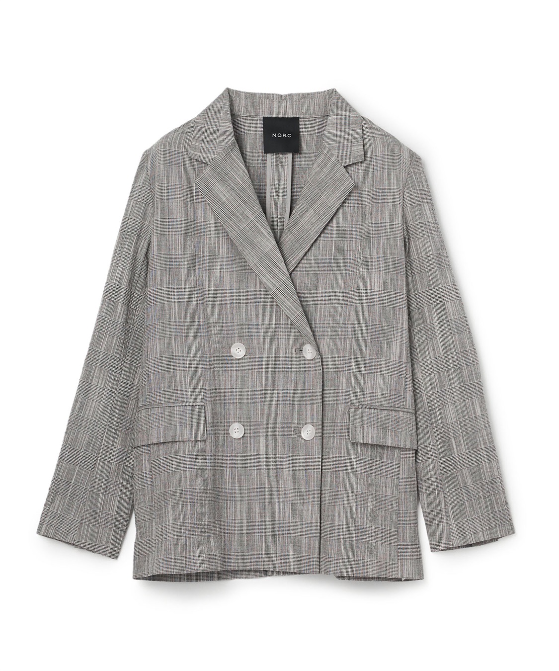 N.O.R.C 【フレンチリネン】ダブルテーラードジャケット_sub_25