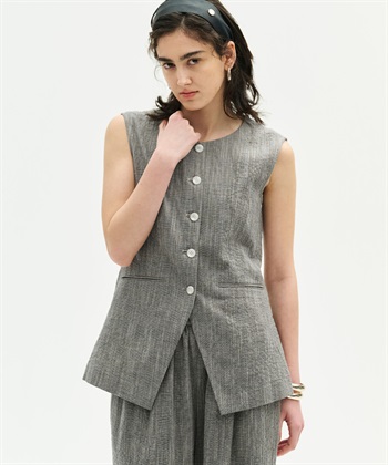 N.O.R.C 【フレンチリネン】フォルムベスト_subthumb_8