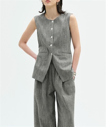 N.O.R.C 【フレンチリネン】フォルムベスト_subthumb_9