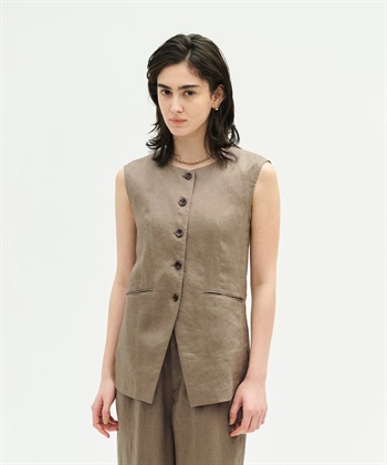 N.O.R.C 【フレンチリネン】フォルムベスト_subthumb_13