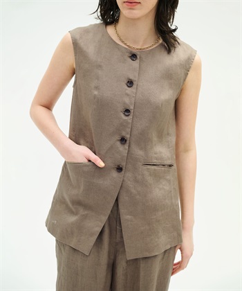 N.O.R.C 【フレンチリネン】フォルムベスト_subthumb_18