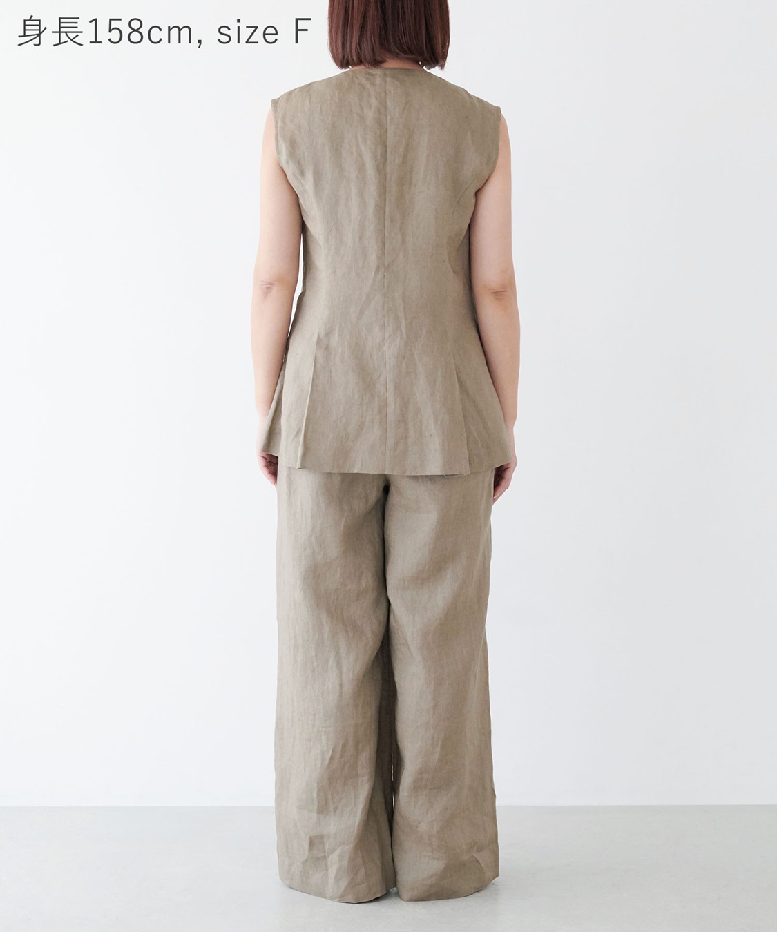 N.O.R.C 【フレンチリネン】フォルムベスト_sub_21