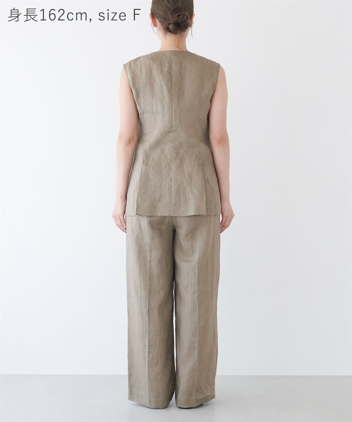 N.O.R.C 【フレンチリネン】フォルムベスト_sub_23