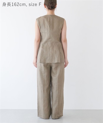 N.O.R.C 【フレンチリネン】フォルムベスト_subthumb_23