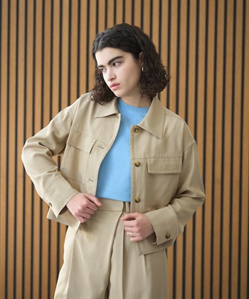 N.O.R.C 【トリアセリネン】ステンカラーブルゾン_subthumb_1