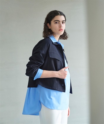 N.O.R.C 【トリアセリネン】ステンカラーブルゾン_subthumb_4