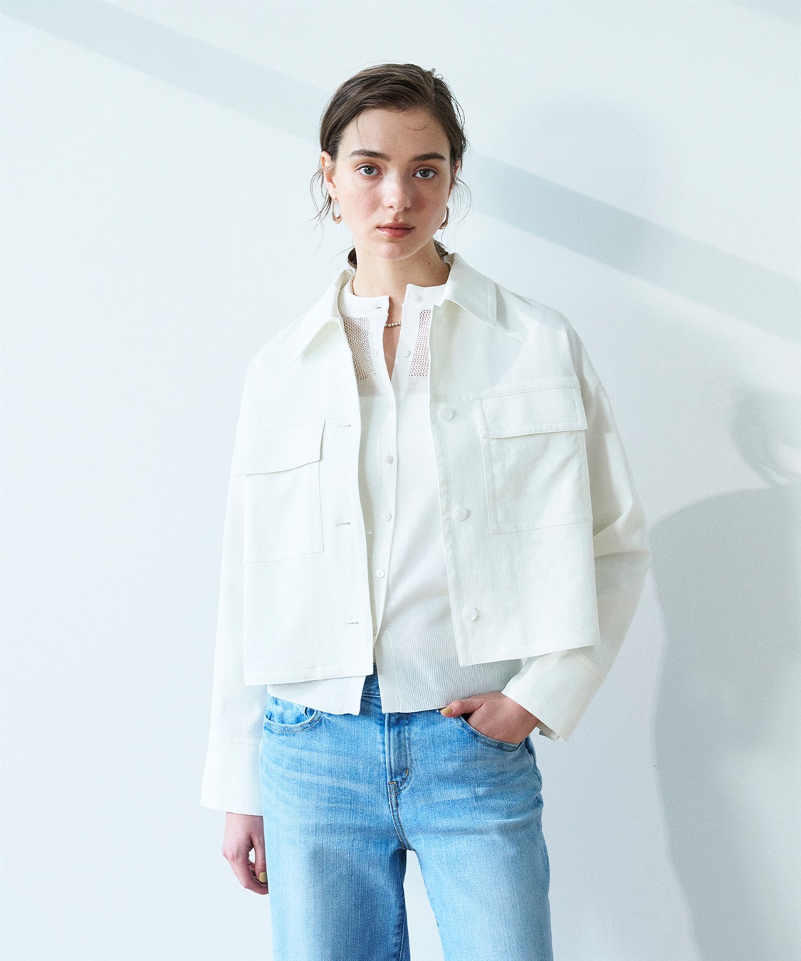 N.O.R.C 【トリアセリネン】ステンカラーブルゾン_sub_8