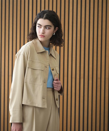 N.O.R.C 【トリアセリネン】ステンカラーブルゾン_subthumb_14