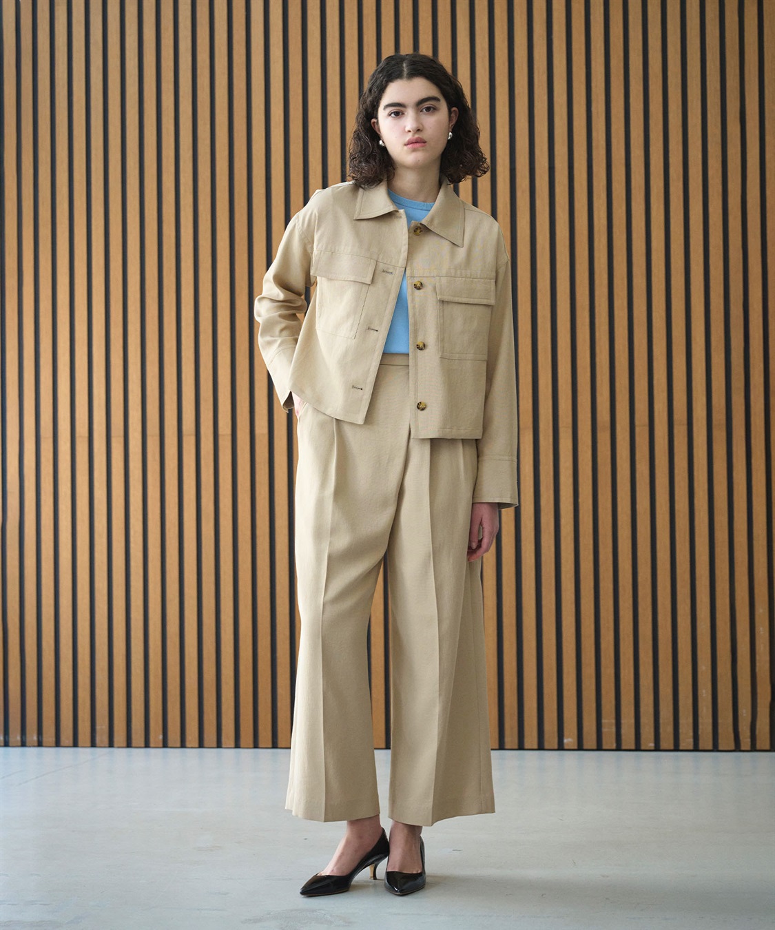 N.O.R.C 【トリアセリネン】ステンカラーブルゾン_sub_15