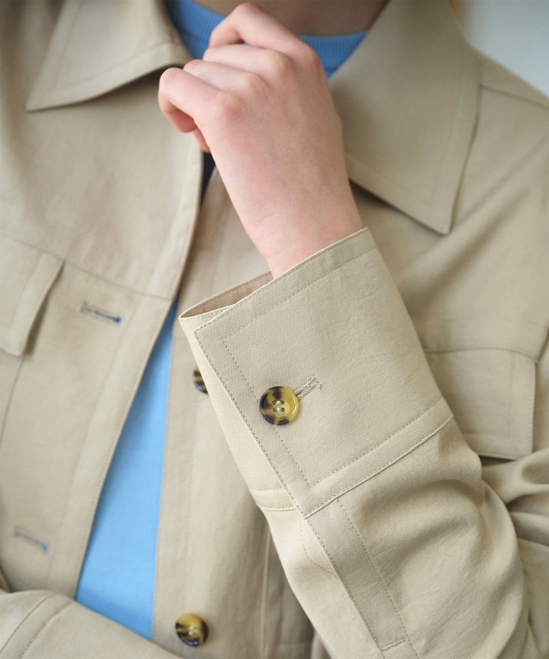 N.O.R.C 【トリアセリネン】ステンカラーブルゾン_sub_19