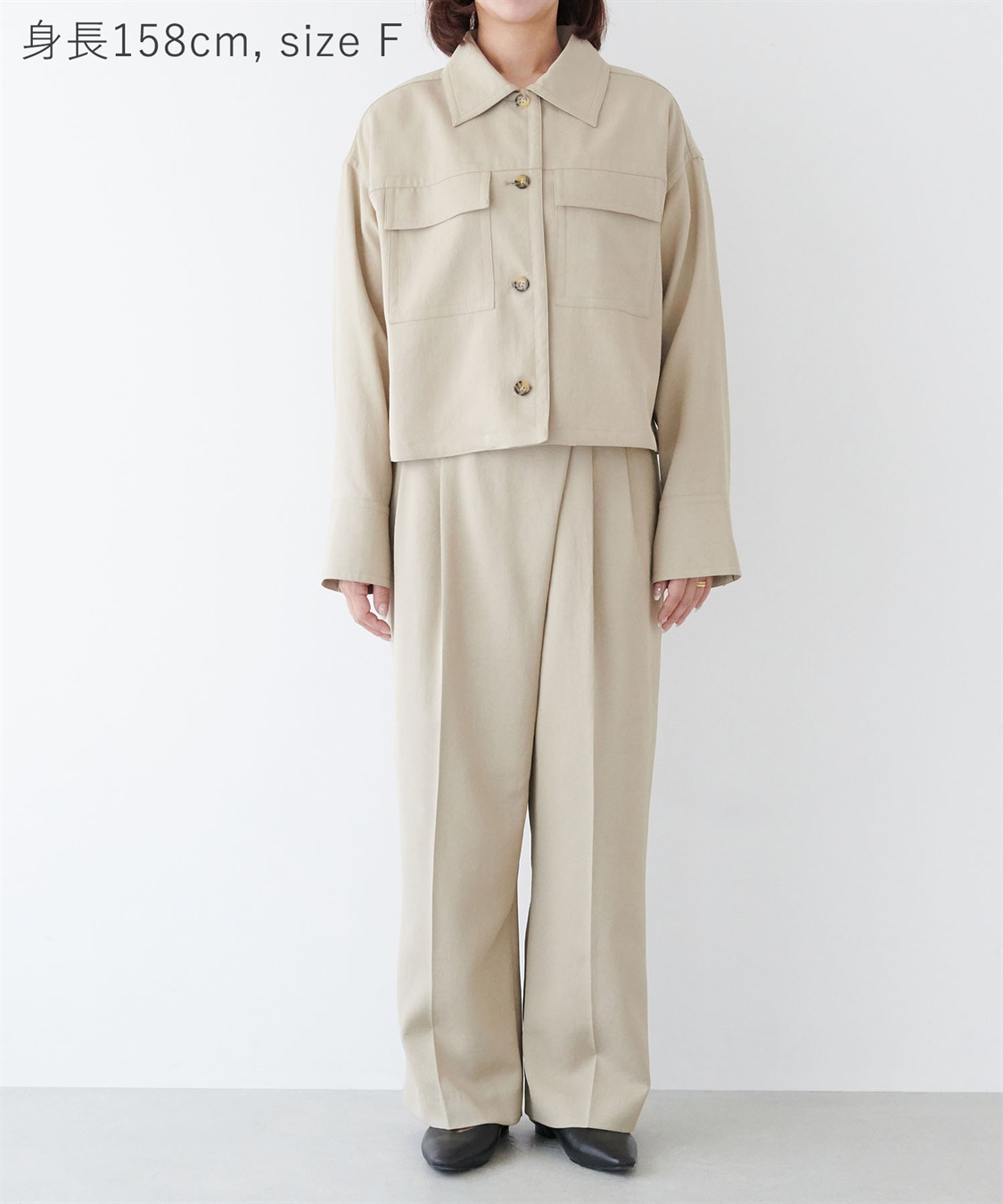 N.O.R.C 【トリアセリネン】ステンカラーブルゾン_sub_20