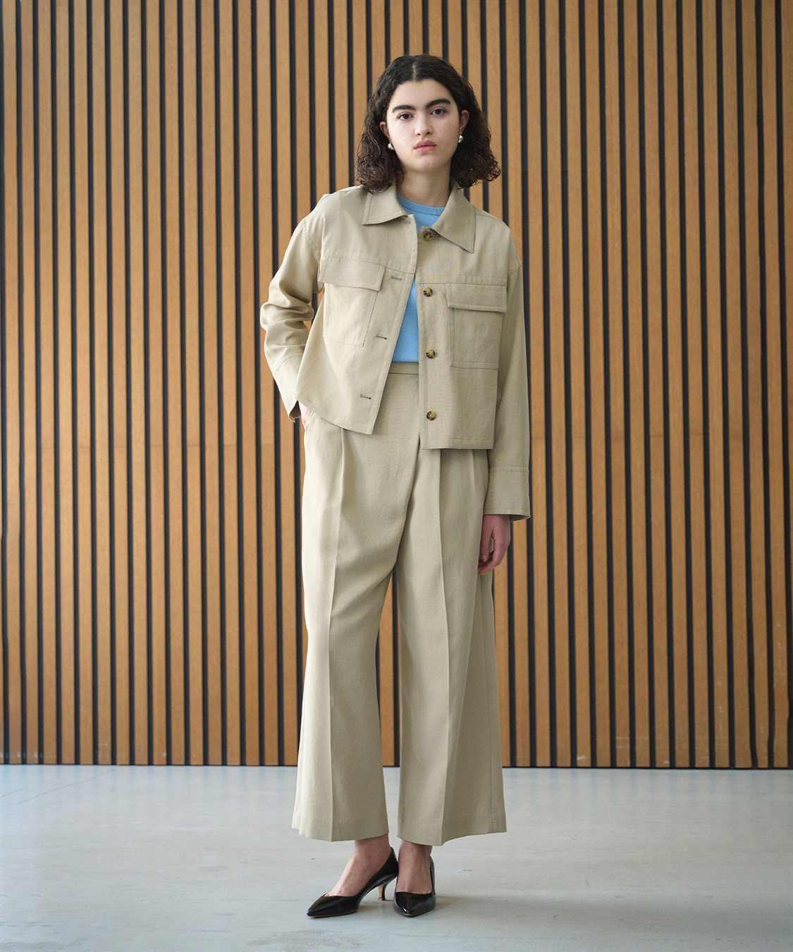 N.O.R.C 【トリアセリネン】ラップトラウザーパンツ_sub_12