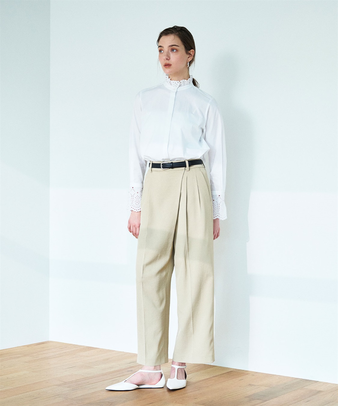 N.O.R.C 【トリアセリネン】ラップトラウザーパンツ_sub_16