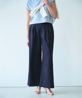 N.O.R.C 【トリアセリネン】ドロストワイドパンツ_subthumb_1