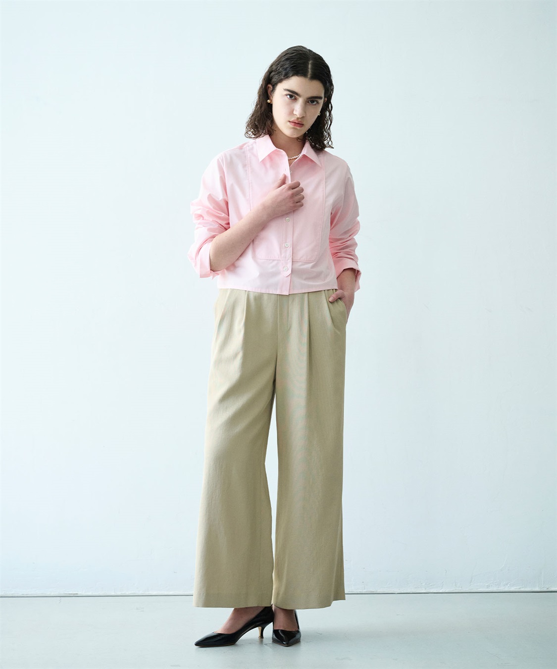 N.O.R.C 【トリアセリネン】ドロストワイドパンツ_sub_13