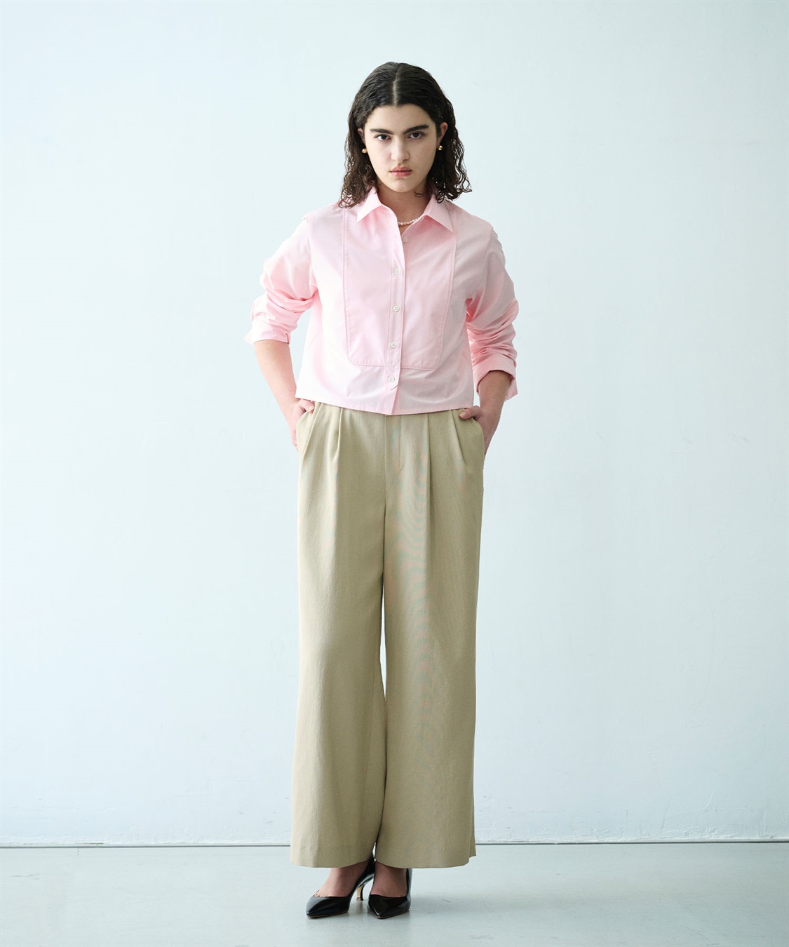 N.O.R.C 【トリアセリネン】ドロストワイドパンツ_sub_15