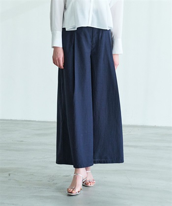 N.O.R.C ブライトローン撥水フレアパンツ【AIRY MOTION】_subthumb_1