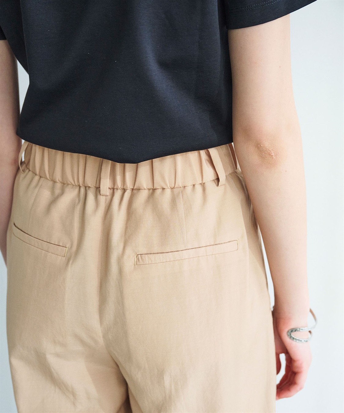 N.O.R.C ブライトローン撥水フレアパンツ【AIRY MOTION】_sub_13