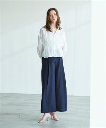 N.O.R.C ブライトローン撥水フレアパンツ【AIRY MOTION】_subthumb_17