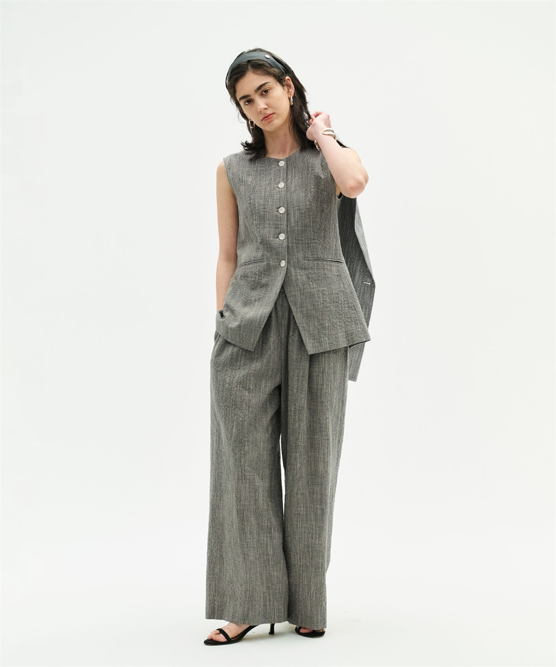 N.O.R.C 【フレンチリネン】イージーパンツ_sub_10