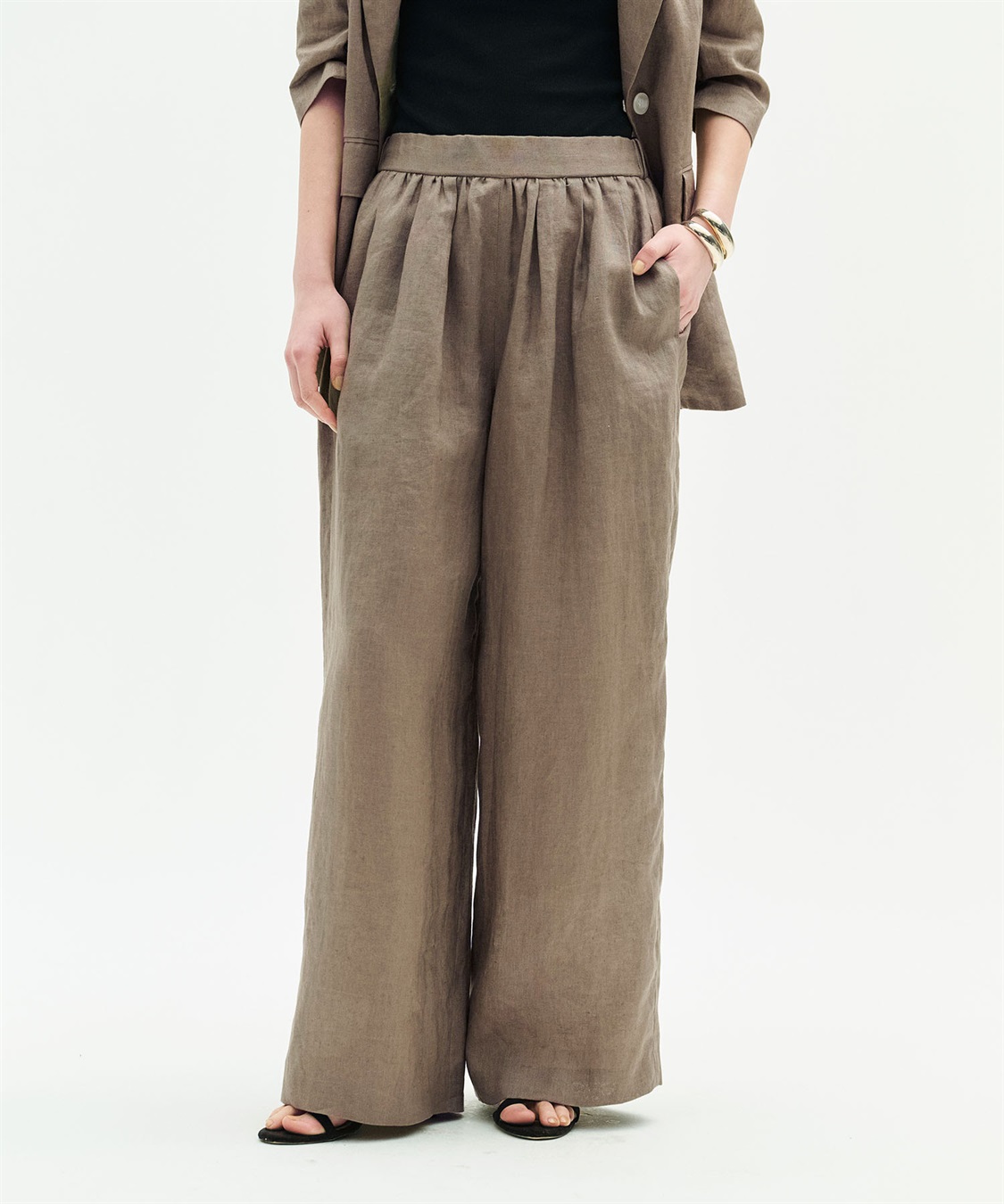 N.O.R.C 【フレンチリネン】イージーパンツ_sub_12