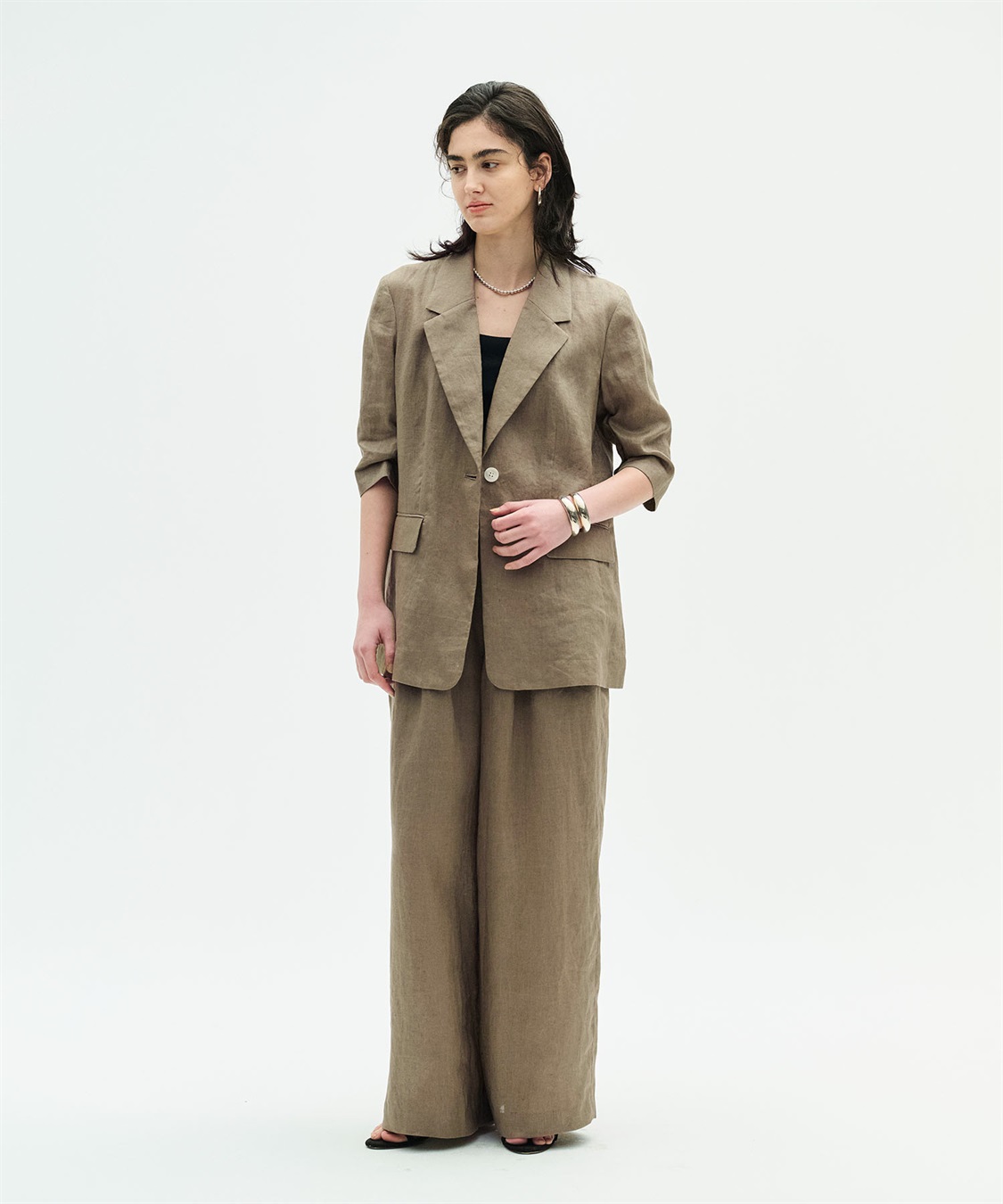 N.O.R.C 【フレンチリネン】イージーパンツ_sub_15