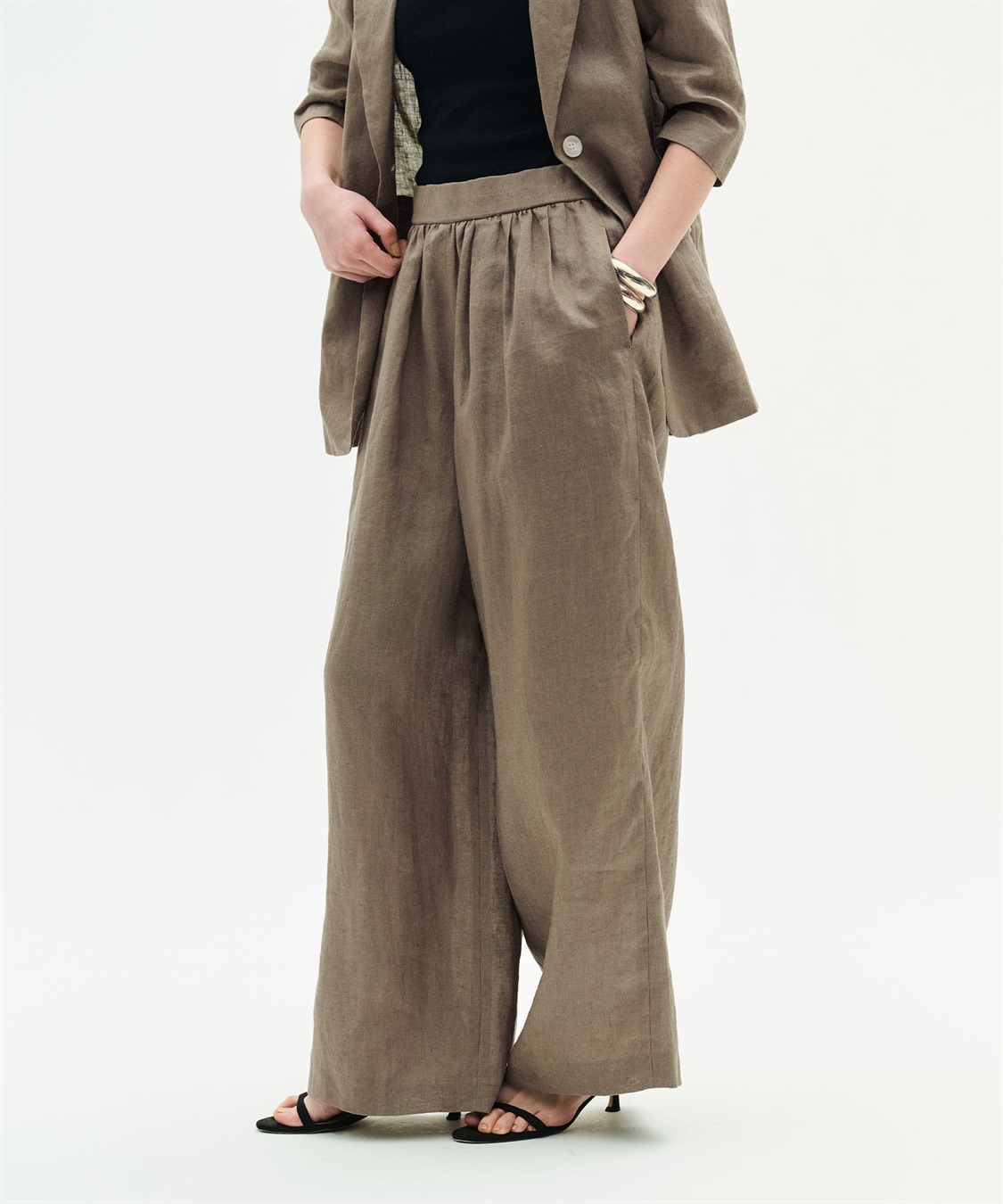 N.O.R.C 【フレンチリネン】イージーパンツ_sub_16