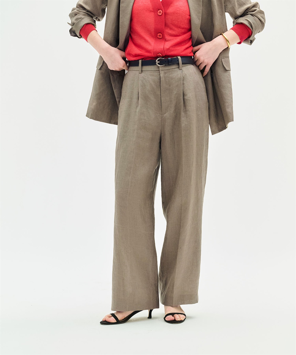 N.O.R.C 【フレンチリネン】ストレートパンツ_sub_1