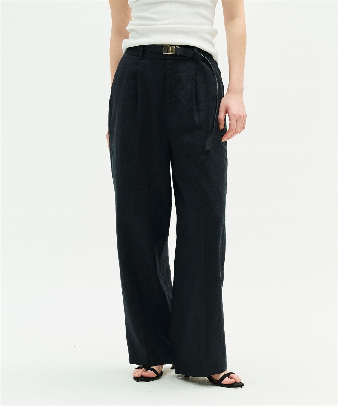 N.O.R.C 【フレンチリネン】ストレートパンツ_sub_7