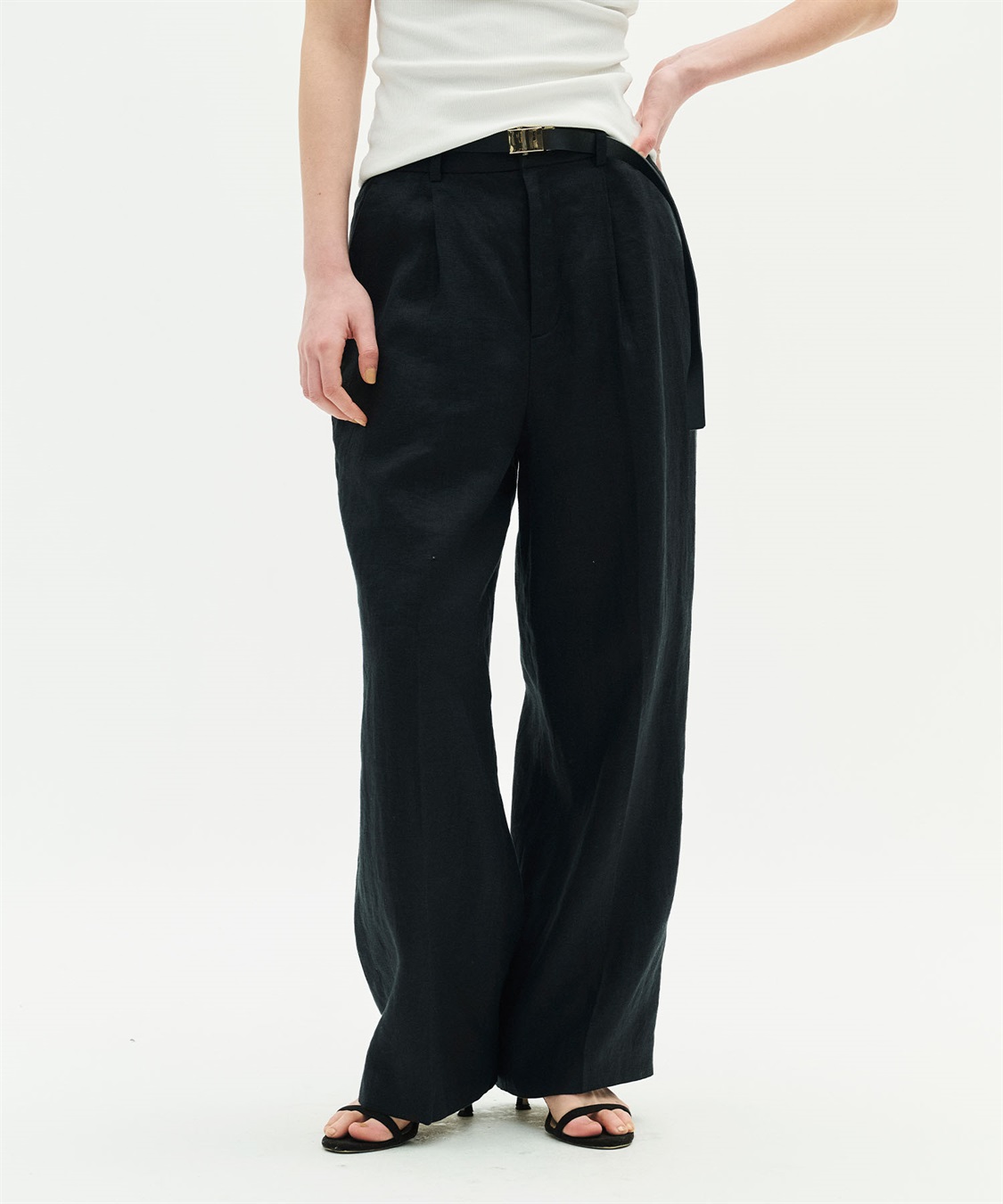 N.O.R.C 【フレンチリネン】ストレートパンツ_sub_9