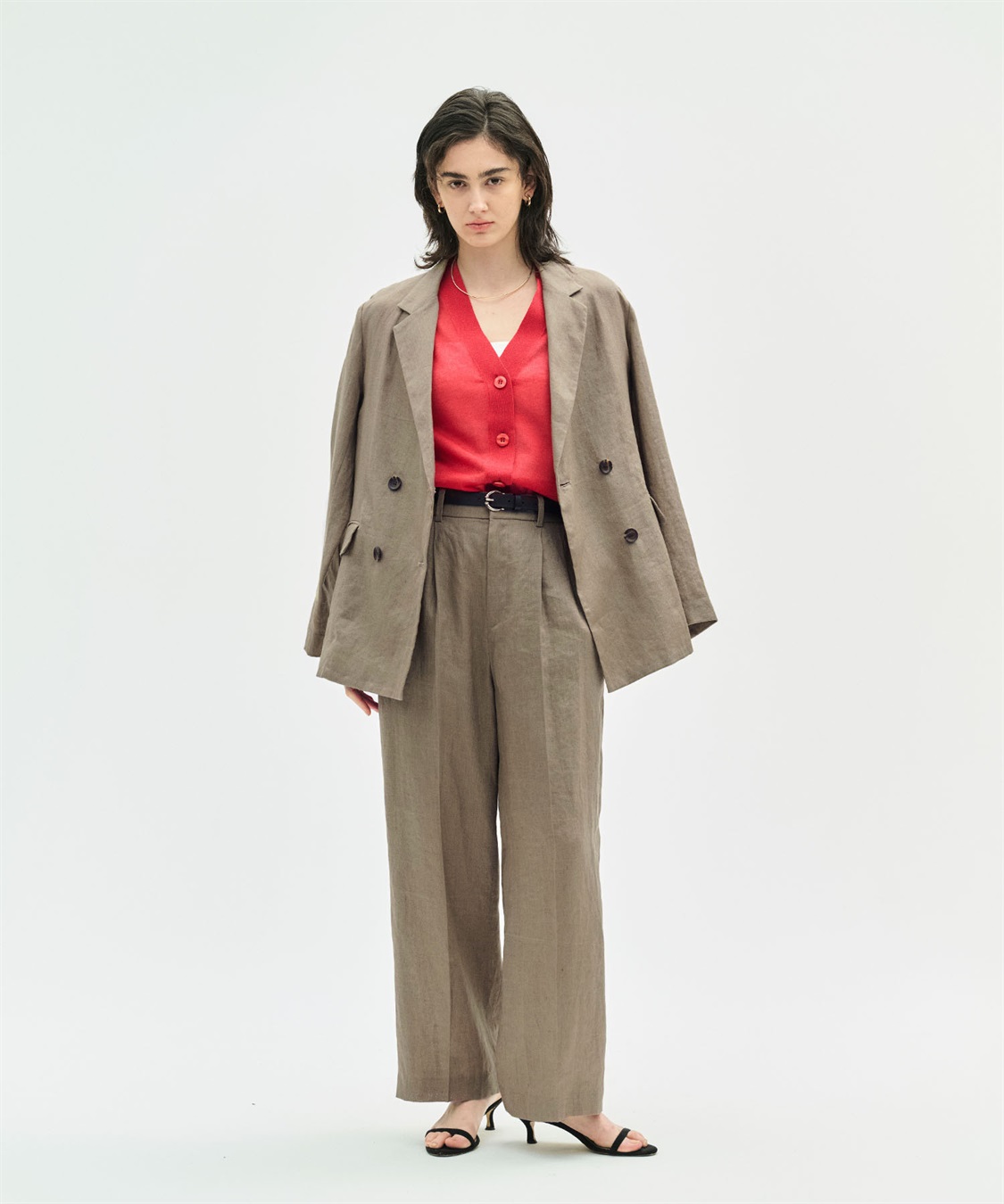 N.O.R.C 【フレンチリネン】ストレートパンツ_sub_14