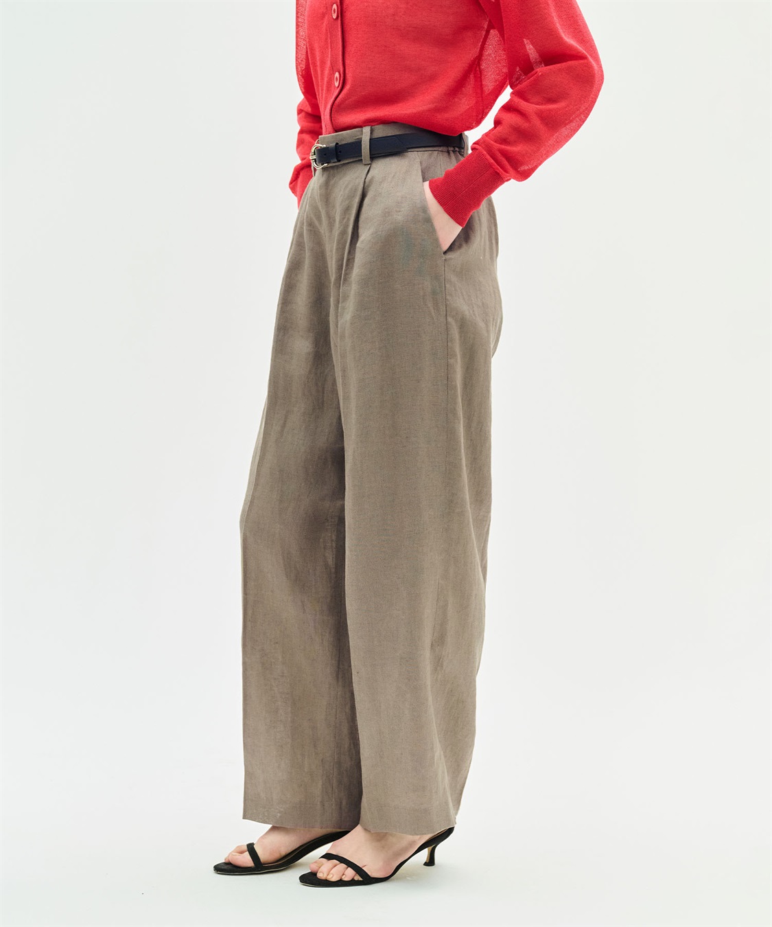 N.O.R.C 【フレンチリネン】ストレートパンツ_sub_16