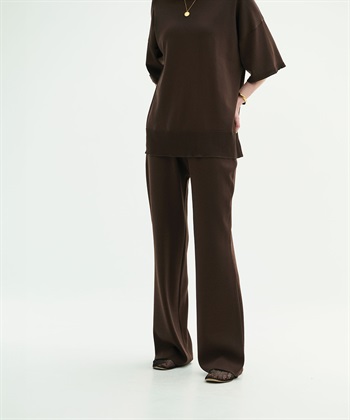 N.O.R.C <FITTING CAMPAIGN対象商品> 【ウォッシャブル】クールフレアニットパンツ_subthumb_2