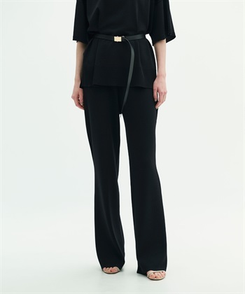 N.O.R.C <FITTING CAMPAIGN対象商品> 【ウォッシャブル】クールフレアニットパンツ_subthumb_10