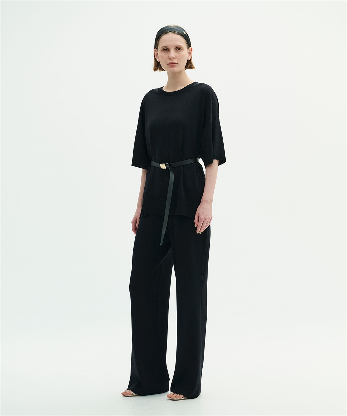 N.O.R.C <FITTING CAMPAIGN対象商品> 【ウォッシャブル】クールフレアニットパンツ_sub_11