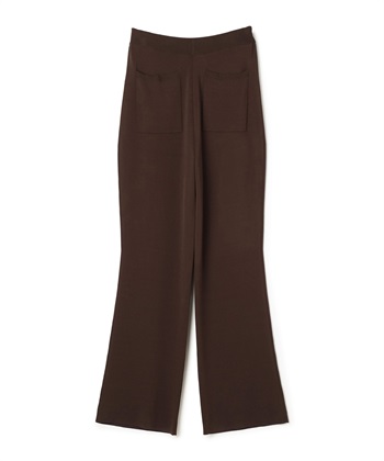 N.O.R.C <FITTING CAMPAIGN対象商品> 【ウォッシャブル】クールフレアニットパンツ_subthumb_24