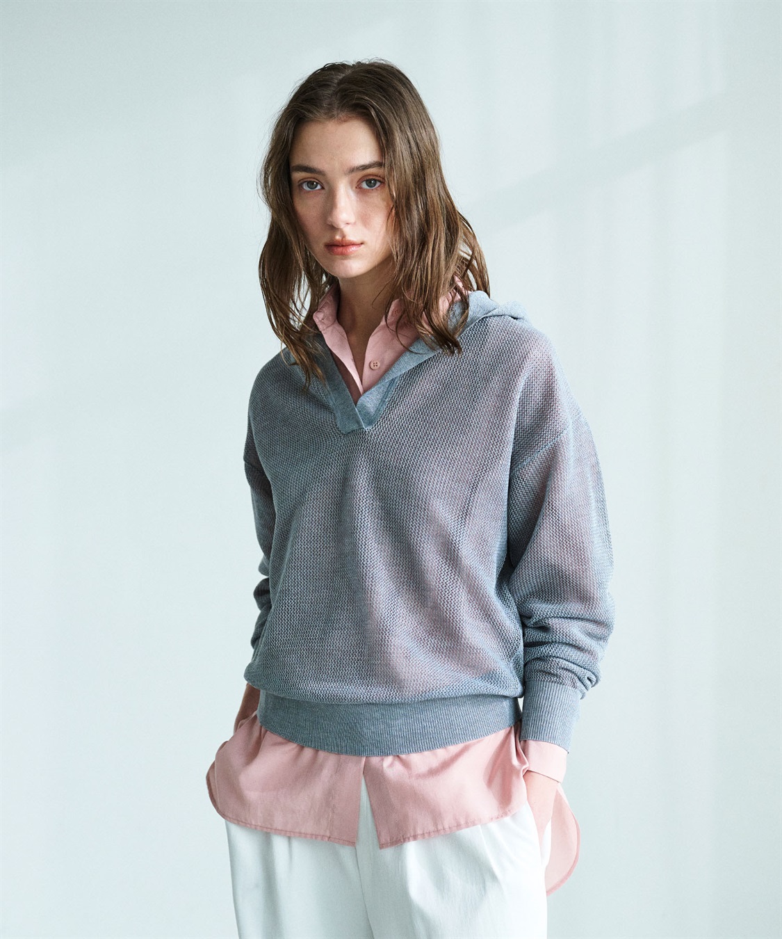 N.O.R.C メッシュニットフーディー_sub_3